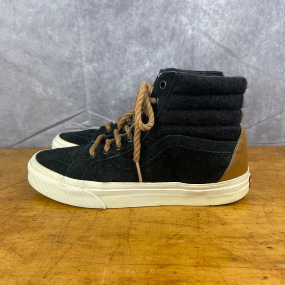 Vans SK8-Hi Reissue Year of the Horse Hi Tops Black Pony Hair Men 6.5 Women 8 main image 5